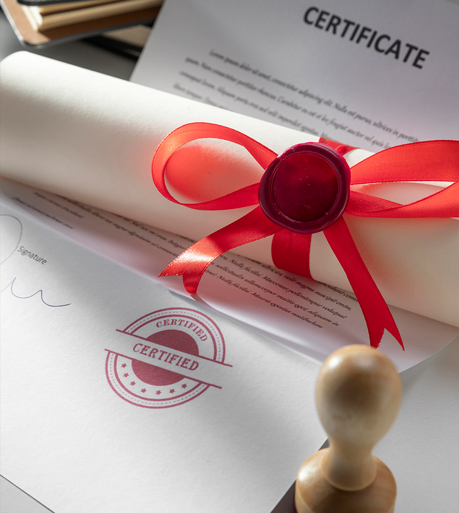 certifications